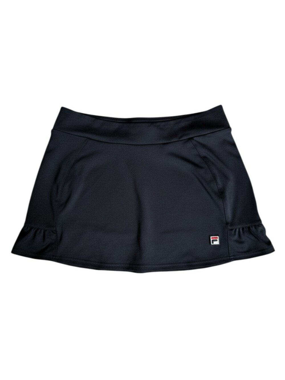 FILA Navy Blue Ruffle Hem Tennis Skort Skirt Athletic Golf Activewear Size Small